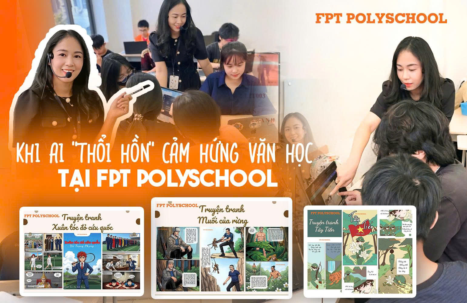 Khi AI "Thổi Hồn" cảm hứng Văn Học tại FPT PolySchool - FPT PolySchool ...