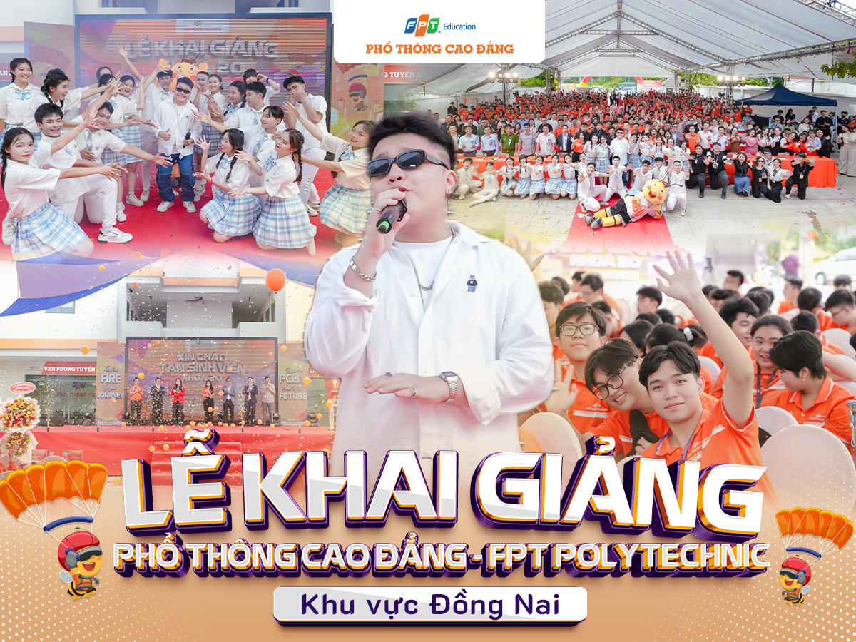 Lễ khai giảng chào đón tân sinh viên K20 tại Phổ thông Cao đẳng - FPT ...