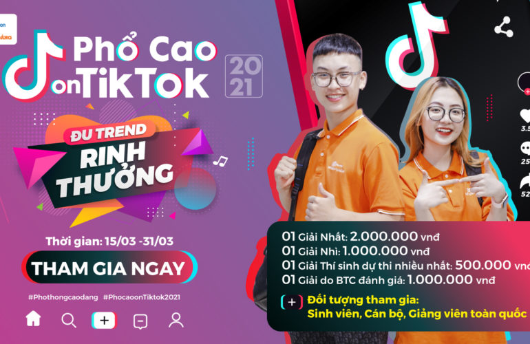 Cuộc thi Phổ Cao On Tiktok 2021