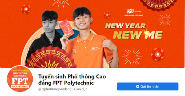 Ra mắt fanpage thông tin tuyển sinh Phổ thông Cao đẳng - FPT Polytechnic